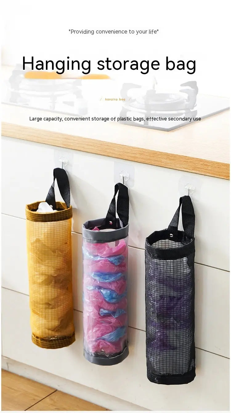 Set 3 Porta Buste da Appendere in Nylon – Organizer da Parete Salvaspazio per Cucina, Multiuso, Stile Moderno - N.1 Online