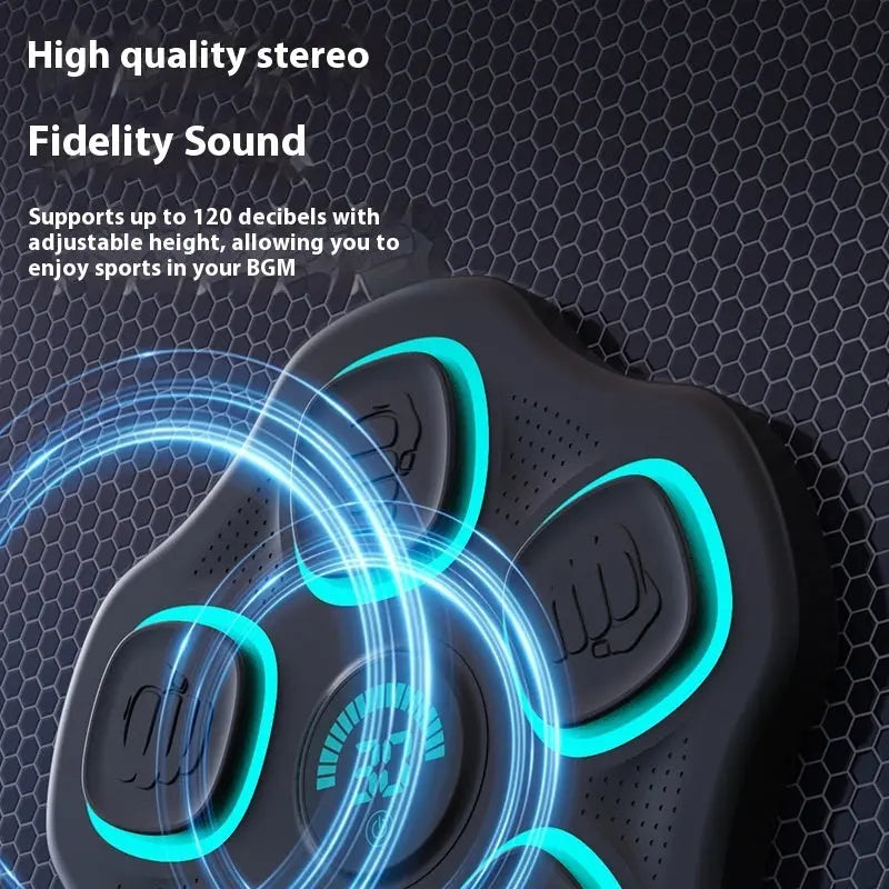 Bersaglio da Boxe Intelligente Bluetooth con Musica – Allenamento Reattivo e Antistress, Tipo Sospeso in PU - N.1 Online