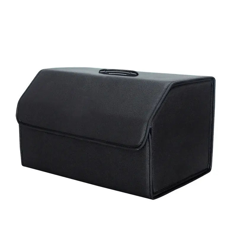 Scatola Portaoggetti Pieghevole in Pelle per Auto – Organizer da Bagagliaio Multiuso, Disponibile in Vari Formati - N.1 Online