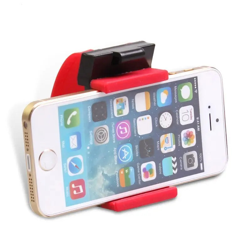 Supporto Telefono da Volante Universale – Clip Regolabile per Smartphone fino a 6.5", Compatibile con iPhone, Samsung, Huawei, GPS, Vivavoce Sicuro in Auto - N.1 Online