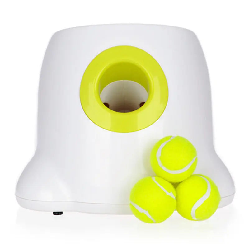 Lancia Palline Automatico per Cani – Giocattolo Interattivo con Distanze Regolabili 3/6/9m, Include 3 Palline e Adattatore - N.1 Online