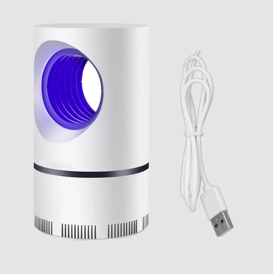 Lampada per Zanzare Silenziosa UV – Trappola Anti-Insetti con Aspirazione USB N1Online