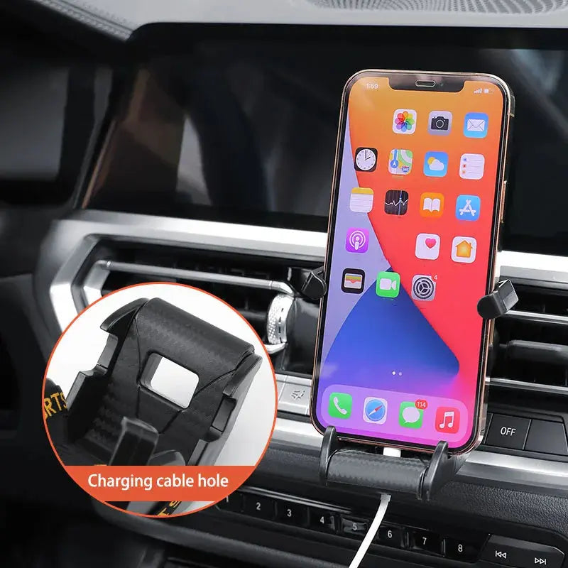 Portacellulare Auto a Forma di Sedile da Corsa – Supporto Smartphone Bocchetta Aria, Rotazione 360°, Antivibrazione, Ricarica Libera, Fissaggio Sicuro - N.1 Online