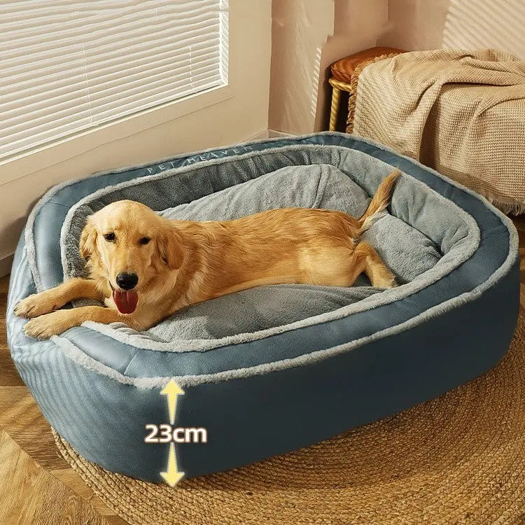 Cuccia Invernale Morbida per Cani – Letto Caldo e Confortevole in Poliestere e Cotone, Vari Taglie - N.1 Online