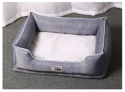 Cuscino per Cani Letto Rimovibile – Cuccia Morbida e Antiaderente, Vari Formati fino a 90 kg, Colore Grigio - N.1 Online