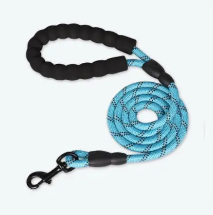 Guinzaglio Riflettente per Cani in Nylon – Vari Colori e Misure 150-300 cm, Sicurezza Notturna - N.1 Online