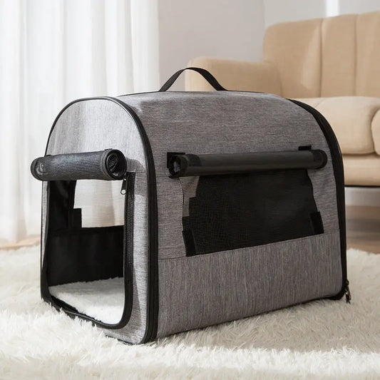Trasportino Zaino per Cani e Gatti da Viaggio – Gabbia Portatile Lavabile in Tessuto Oxford, Traspirante e Impermeabile, Design Pieghevole - N.1 Online