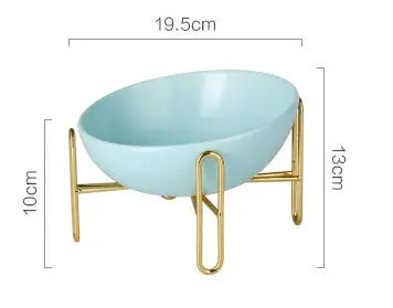 Ciotola in Ceramica per Cani e Gatti – Design Elegante, Antiscivolo, Disponibile in 2 Misure (300ml / 600ml) - N.1 Online