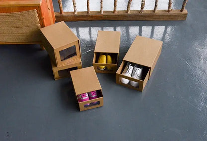 Scatola Porta Scarpe in Carta Kraft Pieghevole e Impilabile – Trasparente con Cassetto per Uomo e Donna, Ideale per Armadio, Sottoletto e Balcone - N.1 Online