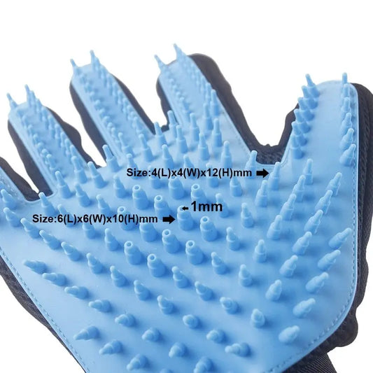 Doccia Portatile per Cani e Gatti con Spazzola Massaggiante – Guanto Spruzzatore 2 in 1 per Bagno e Toelettatura, con Tubo Flessibile 2,3m - N.1 Online