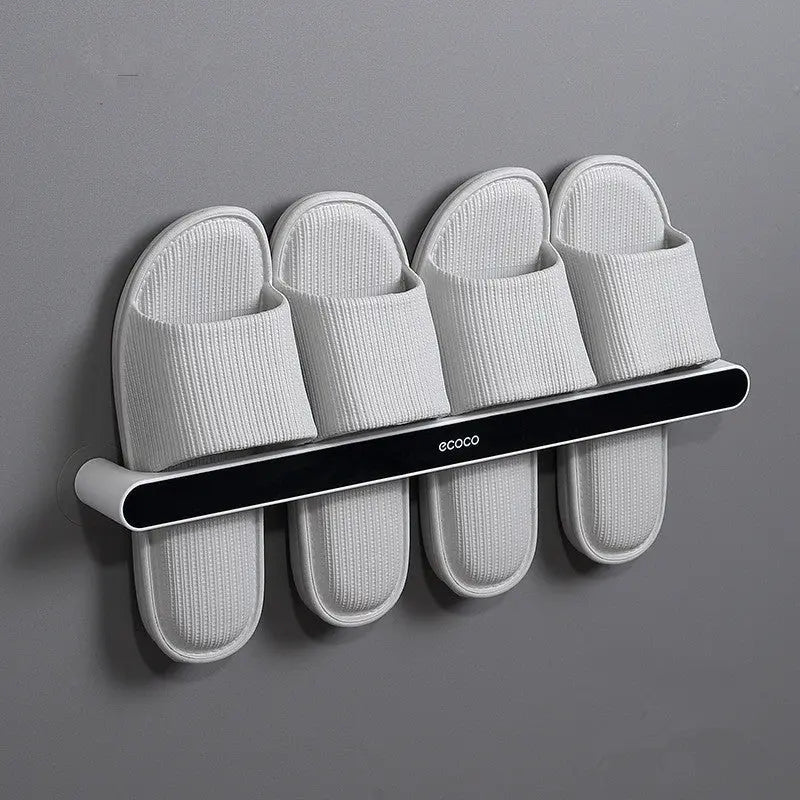 Scarpiera da Parete Salvaspazio  – Porta Pantofole Adesivo Senza Fori, Design Moderno in Plastica 100% Nuova - N.1 Online