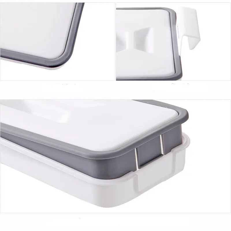 Porta Sacchetti Spazzatura da Appendere con Coperchio – Supporto in ABS per Ante e Cassetti, Salvaspazio da Cucina - N.1 Online
