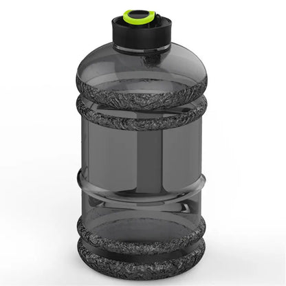 Borraccia Sportiva 2.2L Grande Capacità – Bottiglia Fitness in PETG, Antigoccia e Resistente agli Urti, Nera - N.1 Online
