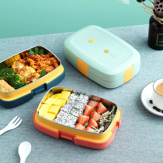 Contenitore Termico per Pranzo in Acciaio Inox – Lunch Box Ermetica da Lavoro o Scuola - N.1 Online