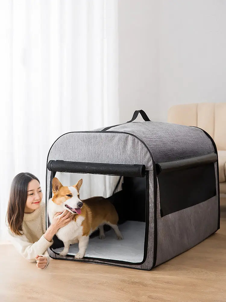 Trasportino Zaino per Cani e Gatti da Viaggio – Gabbia Portatile Lavabile in Tessuto Oxford, Traspirante e Impermeabile, Design Pieghevole - N.1 Online