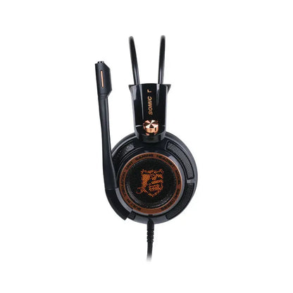 Cuffie Noise Cancelling USB per PC – Headset con Microfono, Gaming e Lavoro, Nero - N.1 Online