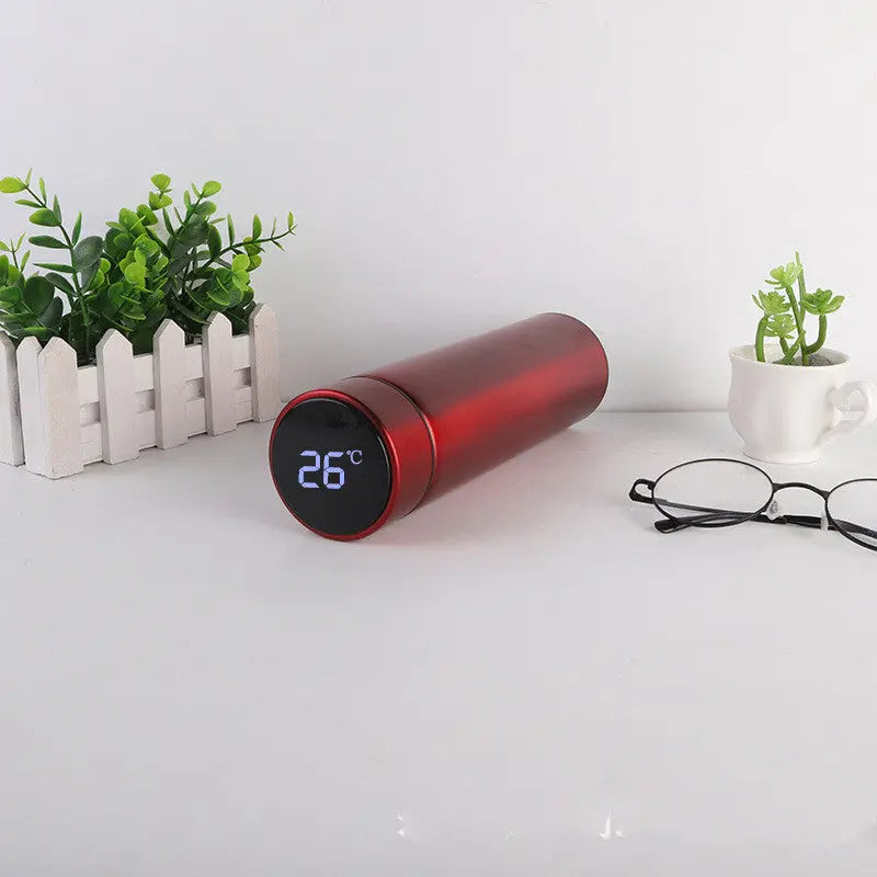 Borraccia Termica Smart in Acciaio Inossidabile 304 – Isolamento 6-12 Ore, Tazza con Display Temperatura - N.1 Online
