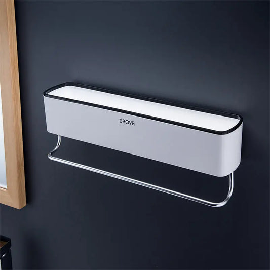 Mensole da Bagno Senza Foratura in Plastica – Stile Nordico, con o senza Portasciugamani, Ideali per Piastrelle in Ceramica - N.1 Online