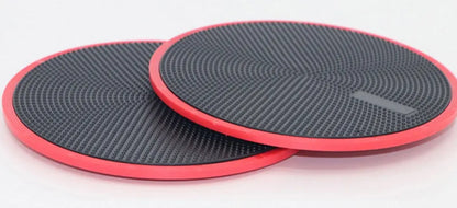 Dischi Scorrevoli Fitness – Slider Rotondi 17,8 cm per Allenamento Addominali, Core e Full Body in Schiuma e ABS - N.1 Online