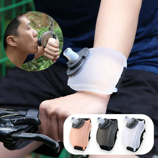 Borraccia da Polso 200ml per Corsa e Ciclismo – Bottiglia Sportiva in Silicone Alimentare, Leggera e Portatile per Running, Jogging, Fitness - N.1 Online