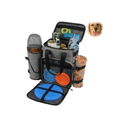 Borsa da Viaggio per Cibo per Cani 5-6L – Contenitore Portatile in Tessuto Oxford per Animali Domestici - N.1 Online