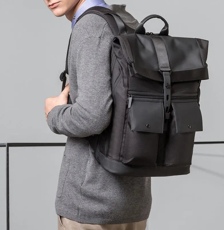 Zaino da Viaggio Uomo Antifurto Impermeabile con Porta USB – Porta PC 16" Business Scuola - N.1 Online