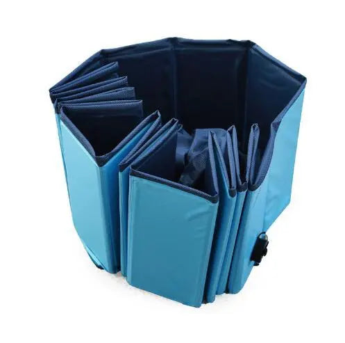 Piscina Pieghevole per Cani e Animali Domestici – Vasca da Bagno in PVC Resistente, Portatile con Scarico Rapido - N.1 Online