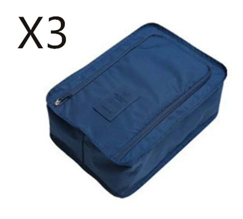 Porta Scarpe Impermeabile Pieghevole – Organizer da Parete in Nylon, Forma Cubo, Colori Vari, 30x21x11 cm - N.1 Online