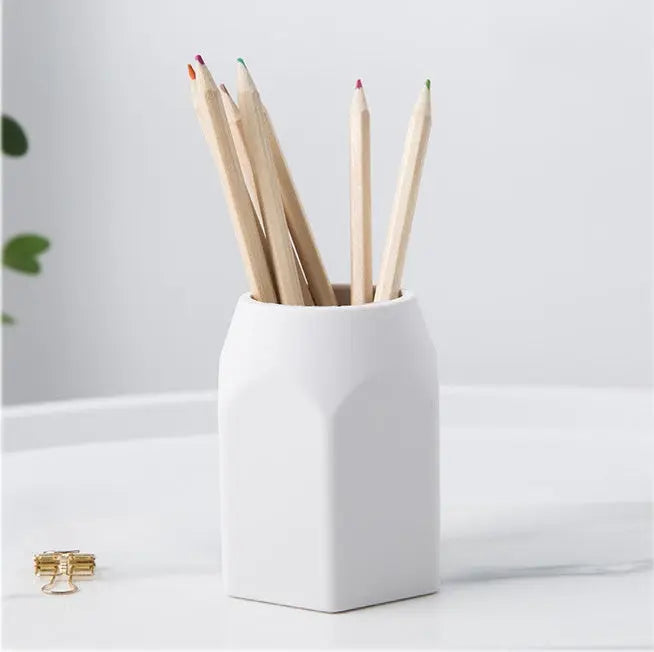 Porta Penne in Silicone Solido – Design Semplice e Moderno, Organizer da Scrivania in Gel di Silice - N.1 Online
