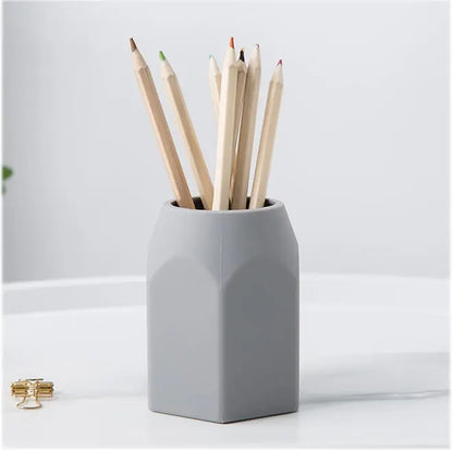 Porta Penne in Silicone Solido – Design Semplice e Moderno, Organizer da Scrivania in Gel di Silice - N.1 Online