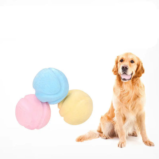 Pallina Gioco per Cani in Schiuma TPR Resistente – Giocattolo Sicuro e Durevole per Cuccioli e Cani Attivi - N.1 Online