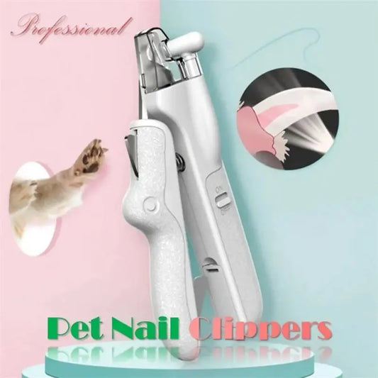 Tagliaunghie per Cani e Gatti con LED – Forbici Professionali in Acciaio Inox, Trimmer Sicuro e Facile da Usare - N.1 Online
