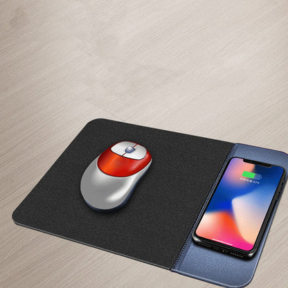 Tappetino Mouse con Ricarica Wireless 5W in Gomma Antiscivolo N1Online