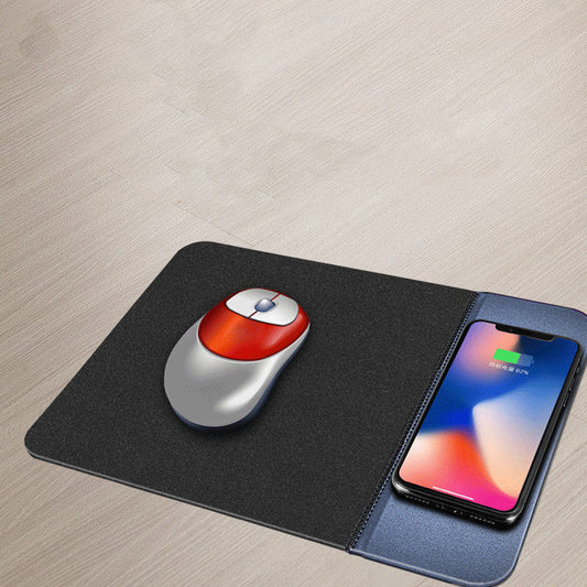 Tappetino Mouse con Ricarica Wireless 5W in Gomma Antiscivolo N1Online