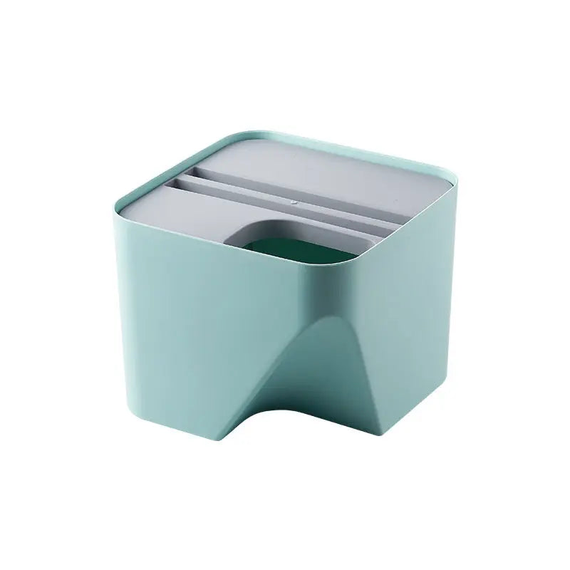 Cestino Raccolta Differenziata Impilabile per Cucina e Bagno – Pattumiera Salvaspazio con Coperchio, Separazione Asciutto e Bagnato - N.1 Online