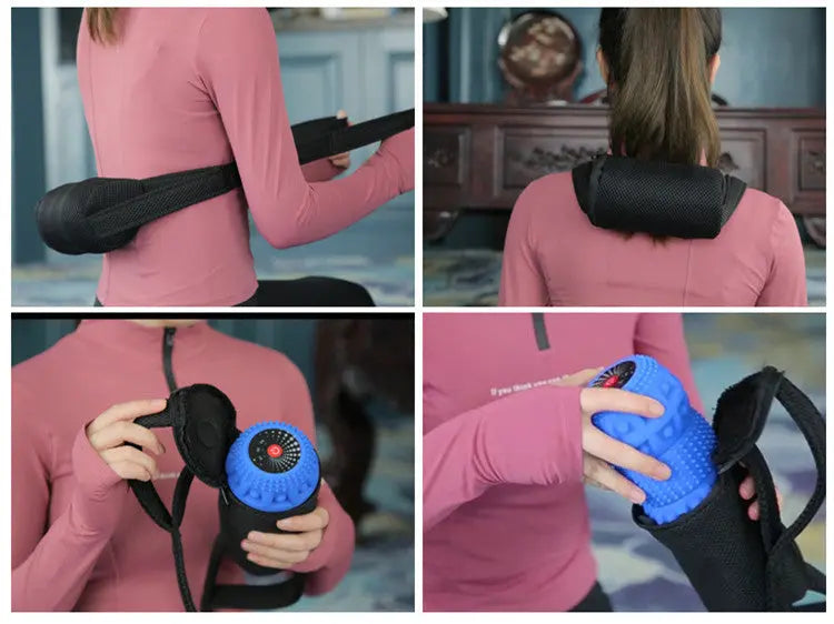 Rullo Massaggiante Elettrico a Vibrazione per Terapia Profonda – Palla Massaggio Muscolare in Silicone Ecologico, Portatile e Ricaricabile - N.1 Online