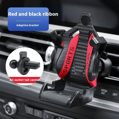 Portacellulare Auto a Forma di Sedile da Corsa – Supporto Smartphone Bocchetta Aria, Rotazione 360°, Antivibrazione, Ricarica Libera, Fissaggio Sicuro - N.1 Online