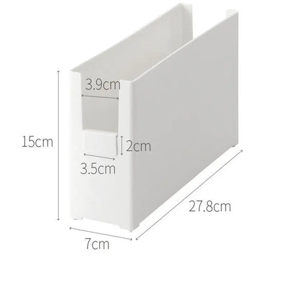Scatola Contenitore in Plastica  – Cesta Organizer Multiuso per Armadi e Cassetti in ABS, Diverse Misure - N.1 Online