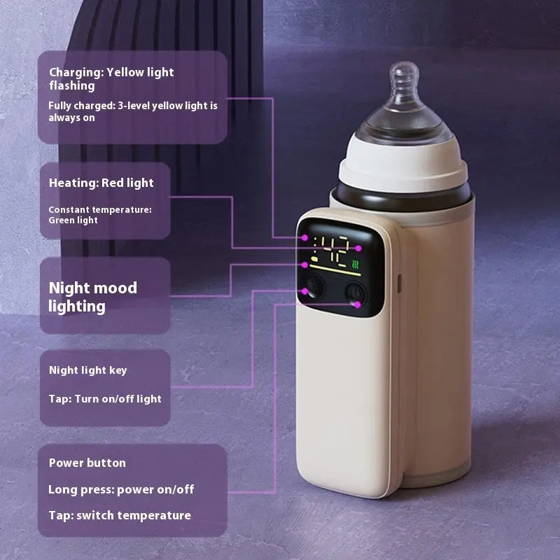 Baby Bottle Insulation Cover Universal Heating Constant Temperature Milk Warmer N1Online
