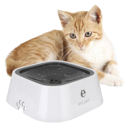 Ciotola Galleggiante Antigoccia per Cani e Gatti 1.5L – Dispenser Acqua Slow Feeder Anti-Trabocco in ABS e PP, da Viaggio e Casa - N.1 Online