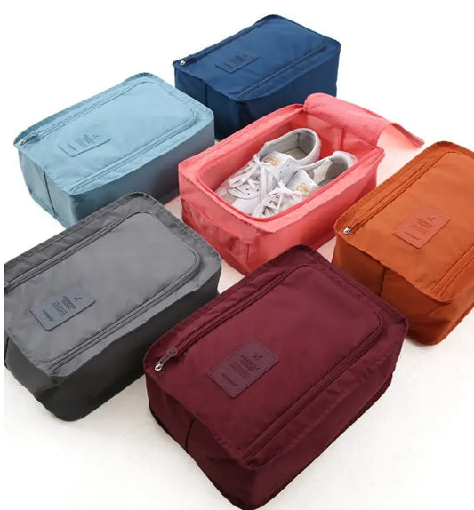 Porta Scarpe Impermeabile Pieghevole – Organizer da Parete in Nylon, Forma Cubo, Colori Vari, 30x21x11 cm - N.1 Online