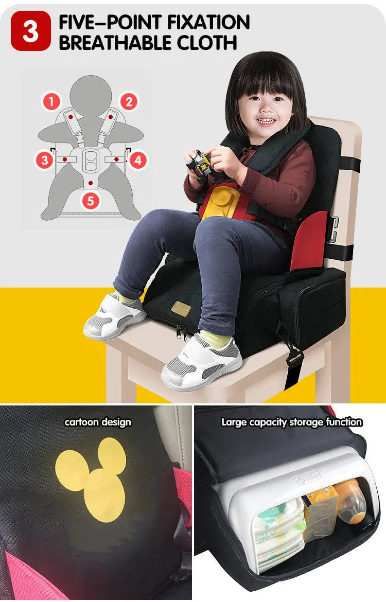 Zaino 3 in 1 Multifunzione per Bambini – Seggiolino Portatile, Organizer da Viaggio, Borsa Fasciatoio con Schienale Rinforzato - N.1 Online
