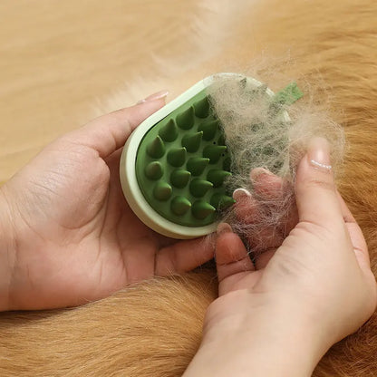 Spazzola Massaggiante in Silicone per Cani e Gatti – Pettine Rimuovi Peli per Bagno, Shampoo e Pulizia Delicata - N.1 Online