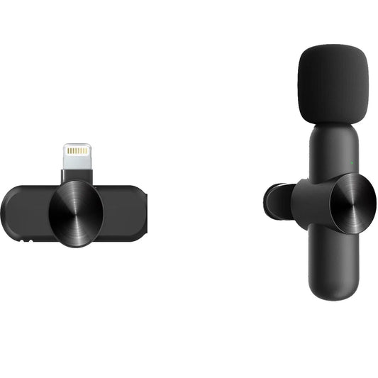 Microfono Lavalier Wireless 2.4G 1 a 2 con Cancellazione del Rumore – Plug and Play, Compatibile con Smartphone, PC e Tablet - N.1 Online