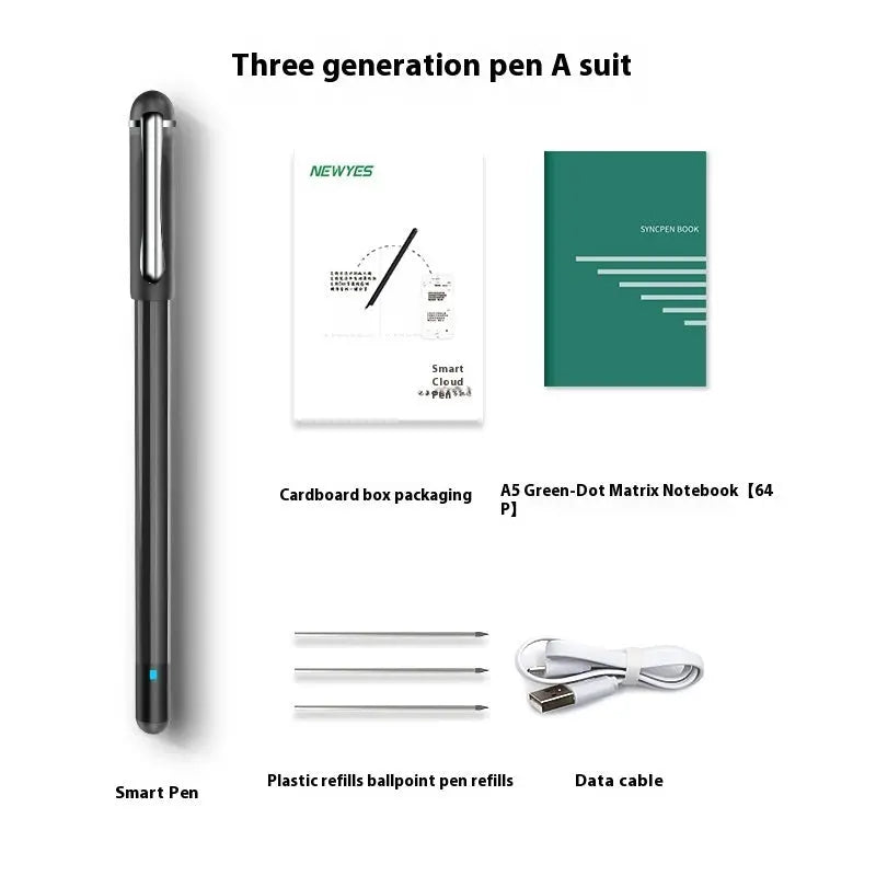 Set Penna Intelligente con Quaderno Digitale e Pannello LCD – Scrittura Smart, OCR, App, Bluetooth e Funzioni Avanzate - N.1 Online