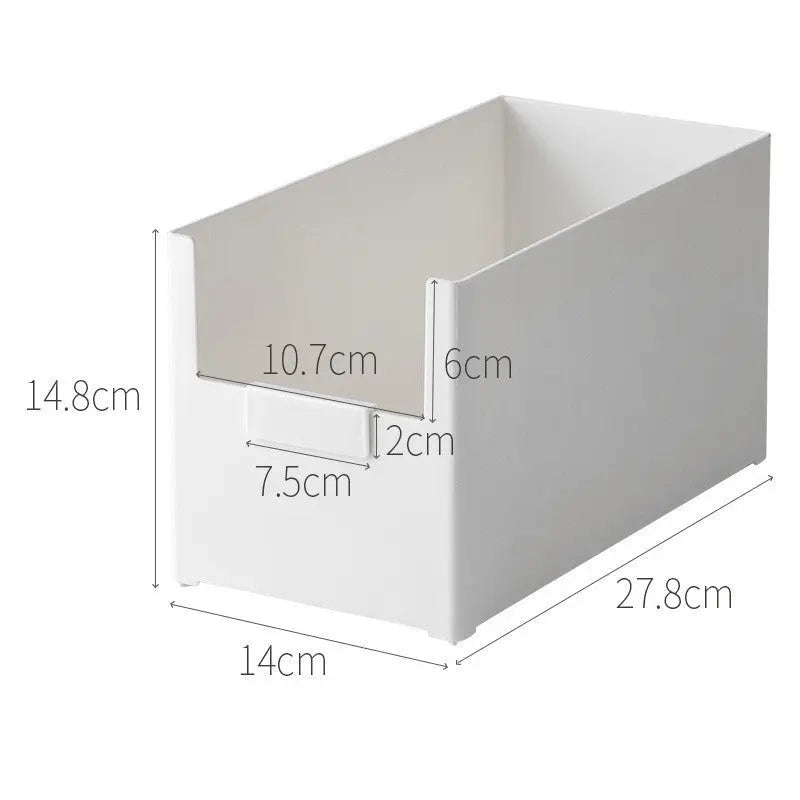 Scatola Contenitore in Plastica  – Cesta Organizer Multiuso per Armadi e Cassetti in ABS, Diverse Misure - N.1 Online