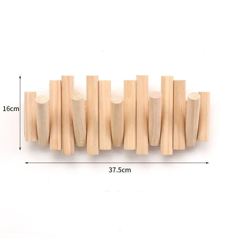 Appendiabiti in Legno Stile Nordico - N.1 Online