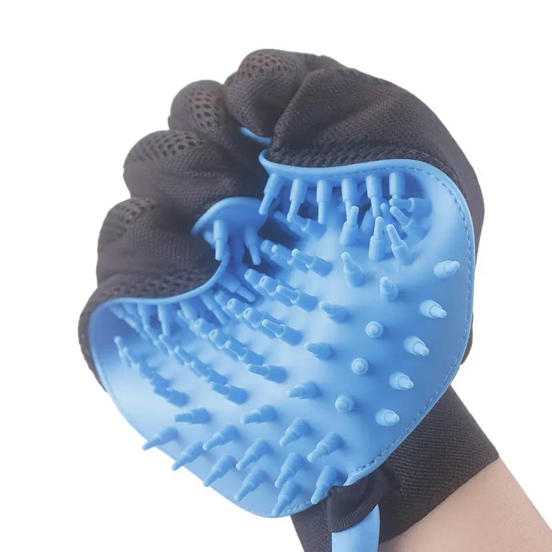 Doccia Portatile per Cani e Gatti con Spazzola Massaggiante – Guanto Spruzzatore 2 in 1 per Bagno e Toelettatura, con Tubo Flessibile 2,3m - N.1 Online