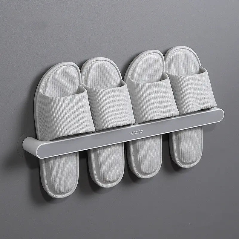 Scarpiera da Parete Salvaspazio  – Porta Pantofole Adesivo Senza Fori, Design Moderno in Plastica 100% Nuova - N.1 Online