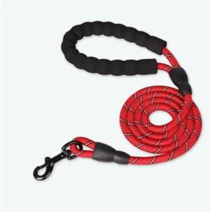 Guinzaglio Riflettente per Cani in Nylon – Vari Colori e Misure 150-300 cm, Sicurezza Notturna - N.1 Online